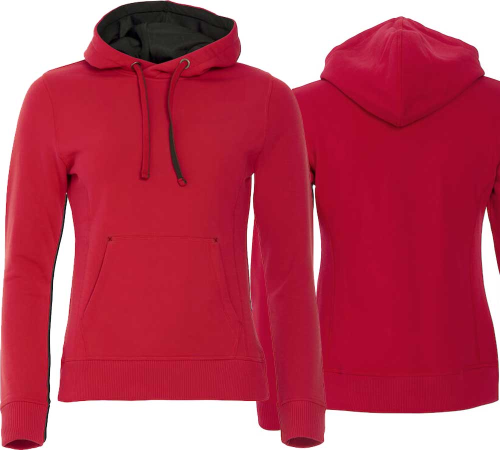 Hoodie Rouge Femme