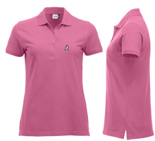 Charger l&#39;image dans la galerie, Polo Hellpink Women mit Logo
