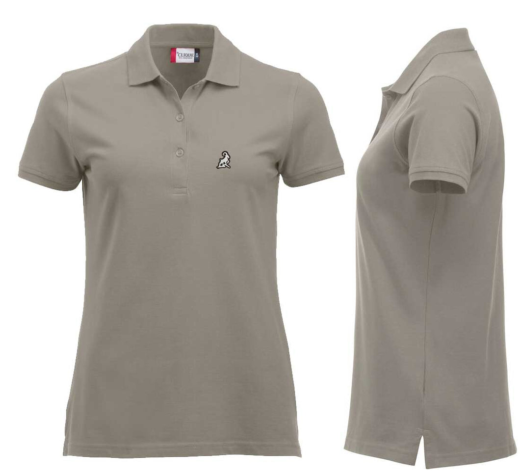 Polo Silber Women mit Logo