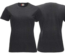 Load image into Gallery viewer, Premium T-Shirt Women Anthracite Melted
