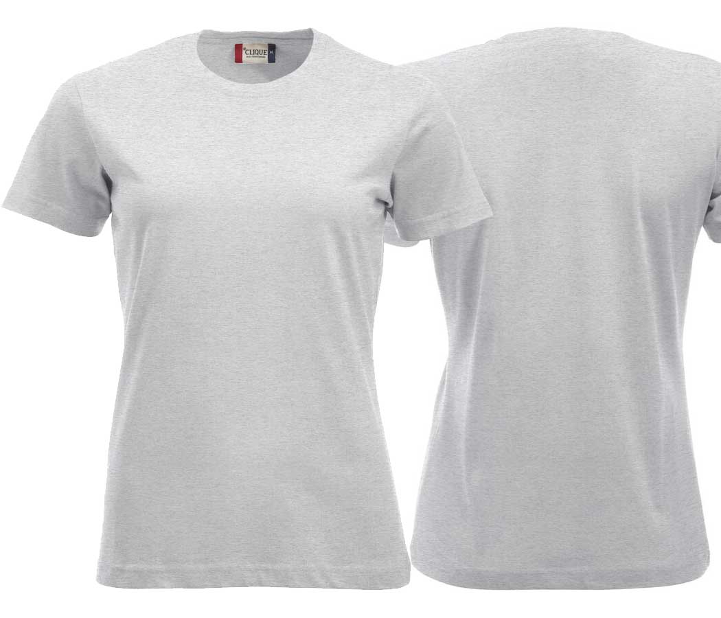 T-shirt Premium Femmes Cendres