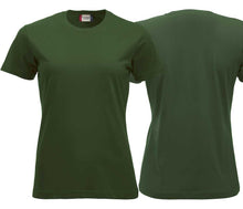 Load image into Gallery viewer, Premium T-Shirt Women Bottle Green
