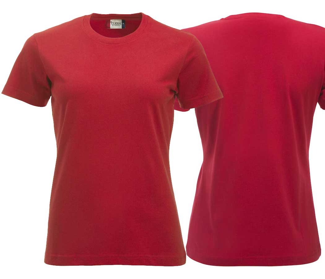 Premium T-Shirt Women Red