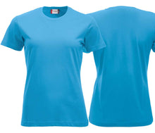 Load image into Gallery viewer, Premium T-Shirt Women Turquoise
