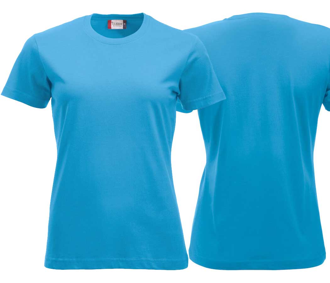 T-shirt Premium Femme Turquoise