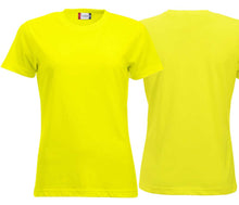 Load image into Gallery viewer, Premium T-shirt Women Warning Yellow

