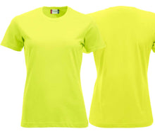 Load image into Gallery viewer, Premium T-shirt Women Warning Green
