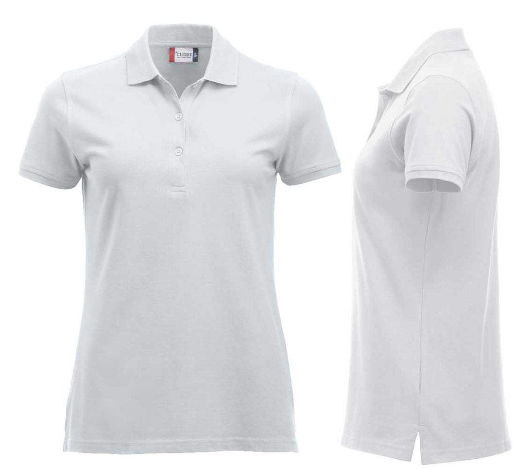 Polo Blanc Femme