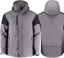 Charger l&#39;image dans la galerie, Winterjacke Prime Padded Softshell Anthrazit- Black
