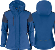Load image into Gallery viewer, Winterjacke Prime Padded Softshell Lady blue
