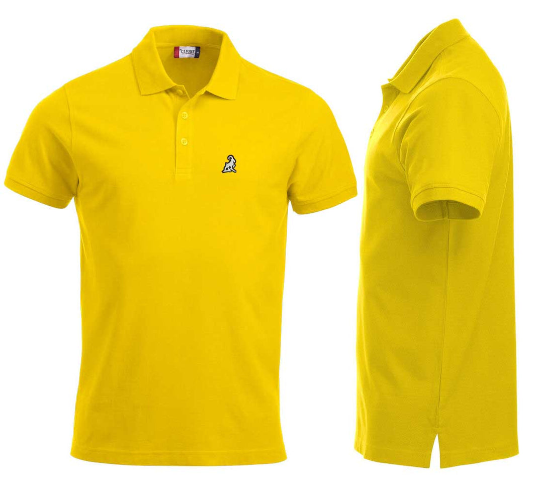Zitrone Polo mit Logo