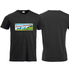 Lade das Bild in den Galerie-Viewer, T-Shirt Schwarz, Appenzell Ausserrhoden Wappen / Schild
