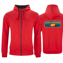 Carica l&#39;immagine nel visualizzatore di Gallery, Kapuzenjacke Rot, Appenzell Innerrhoden Wappen / Schild
