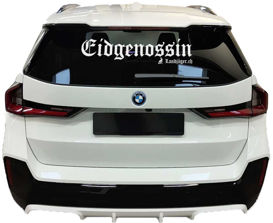 Autokleber Eidgenossin