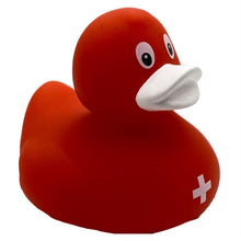 Charger l&#39;image dans la galerie, Canard de bain avec croix suisse
