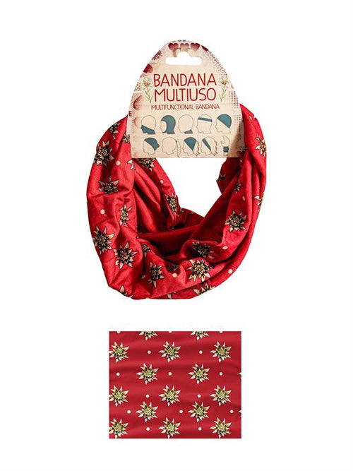Edelweiss Bandana Rot