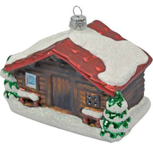 Carica l&#39;immagine nel visualizzatore di Gallery, Weihnachts &quot;Kugel&quot; Holzhütte

