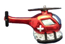 Charger l&#39;image dans la galerie, Weihnachts &quot;Kugel&quot; Helikopter mit Schweizerkreuz
