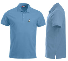 Load image into Gallery viewer, Hellblaues Polo mit Logo
