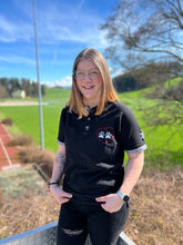Load image into Gallery viewer, Premium Polo Unisex Black Animal Welfare Association Amriswil
