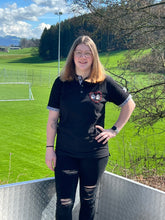 Load image into Gallery viewer, Premium Polo Unisex Black Animal Welfare Association Amriswil
