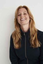 Load image into Gallery viewer, Damen Jacke in schwerer Qualität in Navy, Fairtrade
