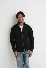 Carica l&#39;immagine nel visualizzatore di Gallery, Jacke in schwerer Qualität in Schwarz, Fairtrade
