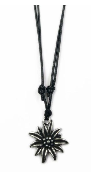 Metall-Halskette Edelweiss