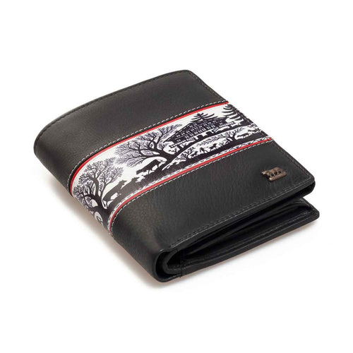 Portemonnaie Scherenschnitt Hochformat