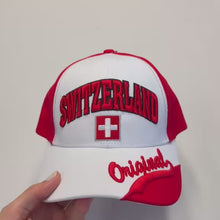 Charger et lire la vidéo dans la visionneuse de la Galerie, Casquette « Switzerland Original »
