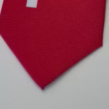 Load and play video in Gallery viewer, Tie red with Swiss cross
