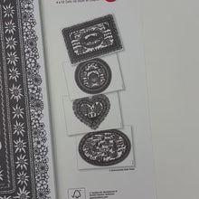 Load and play video in Gallery viewer, Paper placemat no. 2 SWISS TRADITION 4 x 12 sheets
