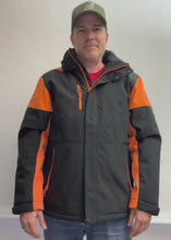 Charger et lire la vidéo dans la visionneuse de la Galerie, Veste d&#39;hiver Prime Softshell unisexe
