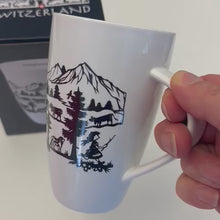 Laden und Abspielen von Videos im Galerie-Viewer, Tasse Scherenschnitt Familie 350ml
