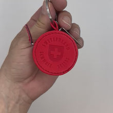 Load and play video in Gallery viewer, Meter Switzerland leather keychain
