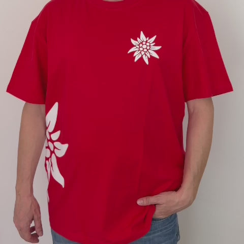 Oversize t-Shirt Edelweiss, Unisex