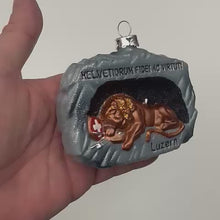 Carica e avvia il video nel visualizzatore di galleria, Monumento al Leone &quot;Sfera&quot; di Natale Lucerna
