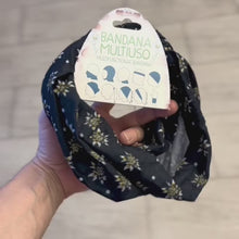 Laden und Abspielen von Videos im Galerie-Viewer, Mehrzweck Bandana Edelweiss Schwarz
