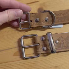 Carica e avvia il video nel visualizzatore di galleria, Collare per cani Silhouette Swiss Made
