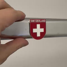 Charger et lire la vidéo dans la visionneuse de la Galerie, Aimant Armoiries Suisse
