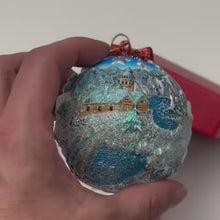 Load and play video in Gallery viewer, Christmas bauble winter landscape
