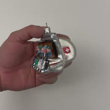 Laden und Abspielen von Videos im Galerie-Viewer, Weihnachts &quot;Kugel&quot; Skilift - Sessellift
