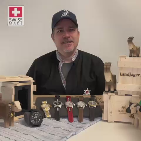 Folklore Uhr mit Stahlarmband