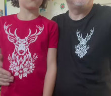 Laden und Abspielen von Videos im Galerie-Viewer, Hirsch auf T-Shirt
