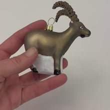 Laden und Abspielen von Videos im Galerie-Viewer, Weihnachts &quot;Kugel&quot; Steinbock
