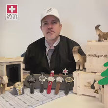 Load and play video in Gallery viewer, Folklore Uhren Swiss Made
