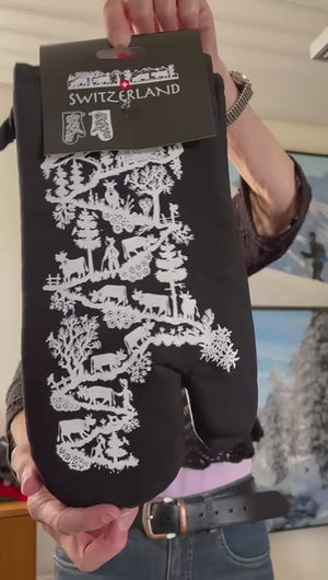 Kuechenhandschuh Scherenschnitt