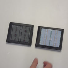 Load and play video in Gallery viewer, Wallet Edelweiss anthracite landscape format
