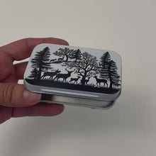 Load and play video in Gallery viewer, Tin can small silhouette
