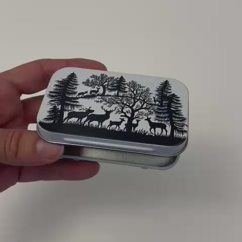 Tin can small silhouette